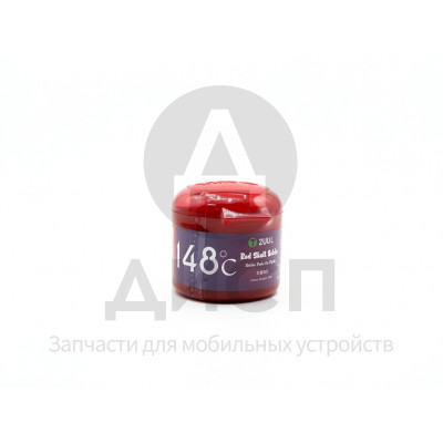 Паста паяльная 2UUL Red Skull RS148 (50 г, низкотемпературная 148°C, бессвинцовая)